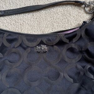 Coach Madison Hailey Op Art Black (Y2K - hobo/crossbody)